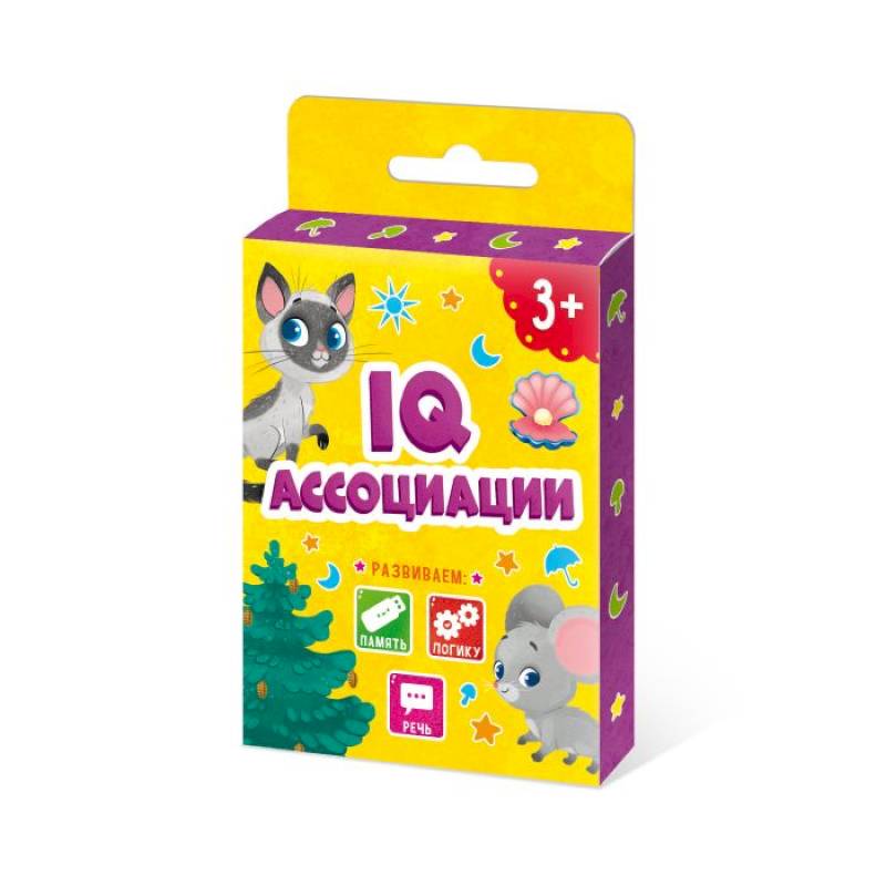 Развивающие карточки IQ АССОЦИАЦИИ,51514