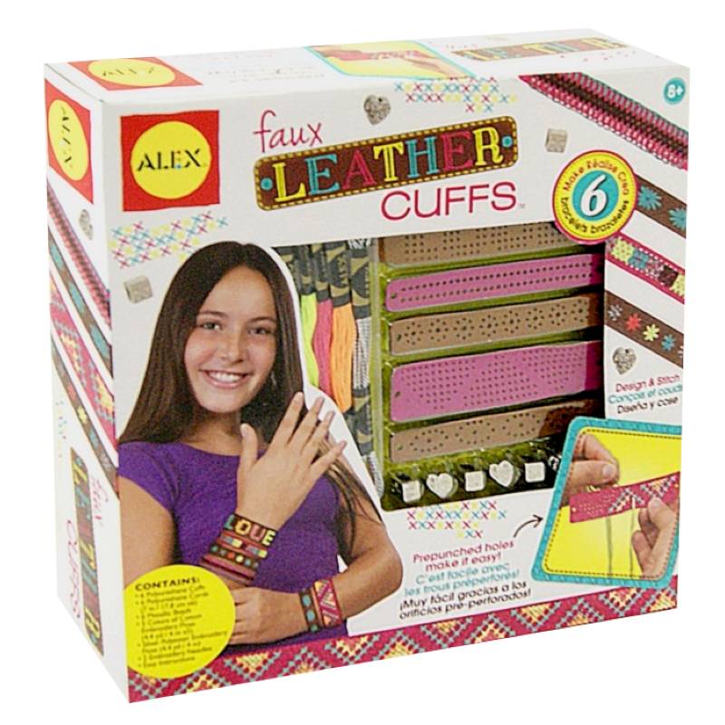 1721 Набор для создания кожаных браслетов-манжеток