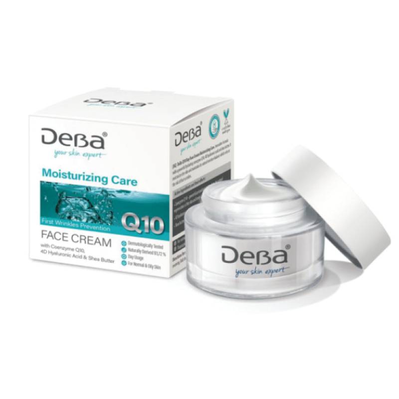 DeBa Q10 Дневной крем для лица, увлажняющий уход, 50 ml