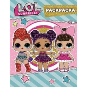 L.O.L. Surprise. Цветная раскраска (синяя)