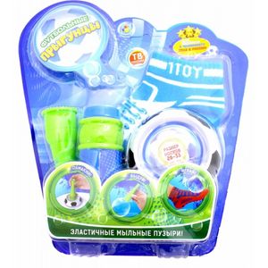 Эластичные мыльные пузыри в бутылке 'Футбольные прыгунцы' (Т59341)