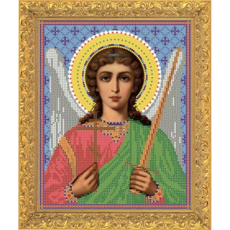 Набор для вышивания бисером 7304 М, 12х16 см. 'Святый  Ангел Хранитель'