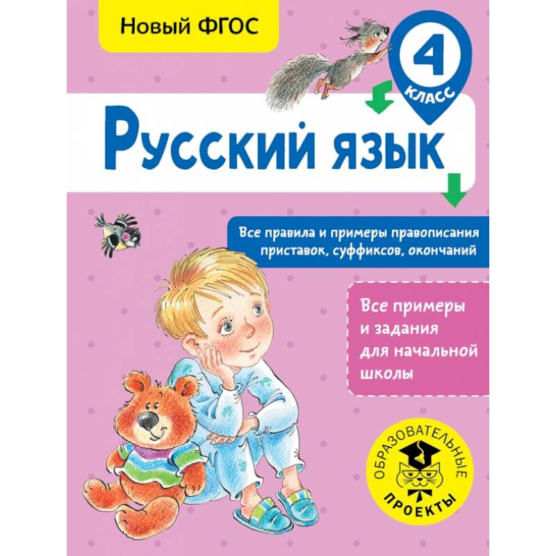 Русский язык. Все правила и примеры правописания приставок, суффиксов, окончаний. 4 класс Русский язык. Все правила и примеры правописания приставок, суффиксов, окончаний. 4 класс