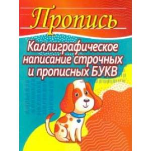 Каллиграфическое написание строчных и прописных букв (собачка) Каллиграфическое написание строчных и прописных букв (собачка)