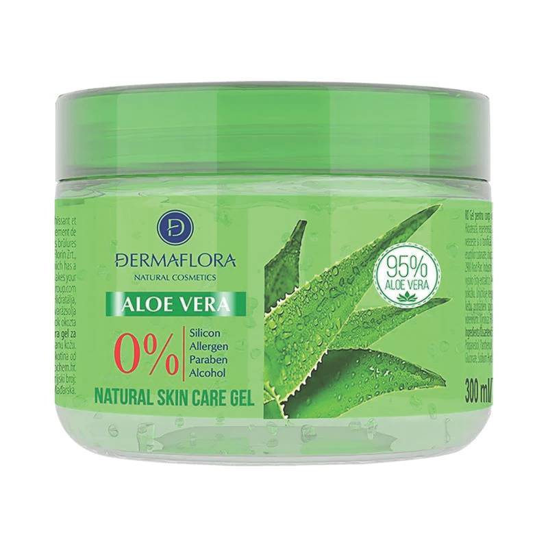 Dermaflora Гель для ухода за кожей с алоэ вера, 300 мл