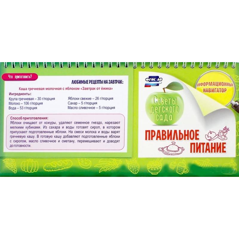 Правильное питание. (домик на спирали) Правильное питание. (домик на спирали)