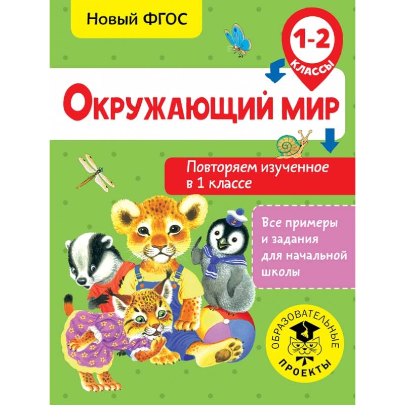 Окружающий мир. Повторяем изученное в 1 классе. 1-2 класс Окружающий мир. Повторяем изученное в 1 классе. 1-2 класс