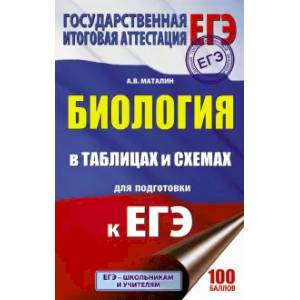 ЕГЭ. Биология в таблицах и схемах для подготовки к ЕГЭ ЕГЭ. Биология в таблицах и схемах для подготовки к ЕГЭ