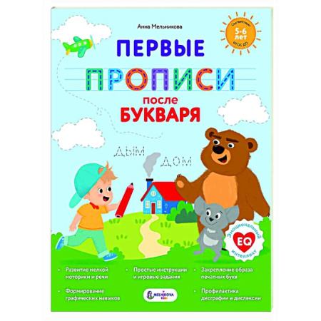 Письмо, мелкая моторика, книга Первые прописи после букваря купить по скидке