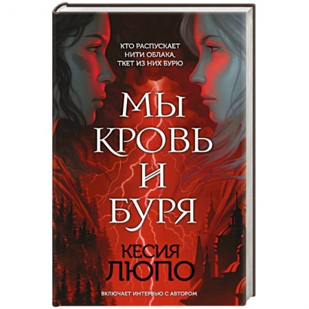 Зарубежное фэнтези, книга Мы — кровь и буря купить по скидке