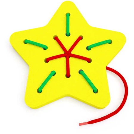 Игры на любой вкус, книга Шнуровка 'Звезда' купить по скидке