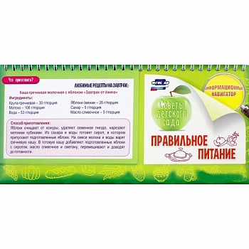 Правильное питание. (домик на спирали) Правильное питание. (домик на спирали)