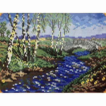 Набор для вышивания крестом F340 34x25 см